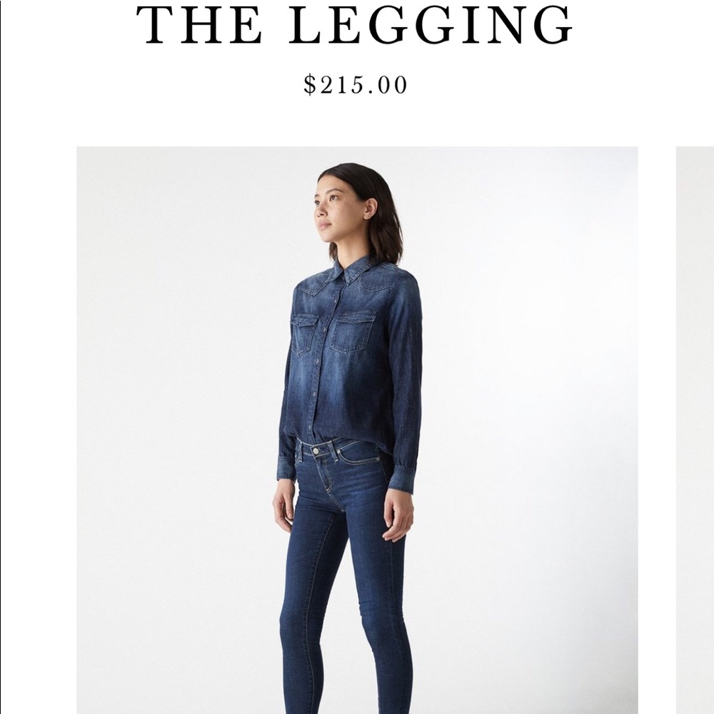 AG Super Skinny Legging Jeans.👖 Dark wash.